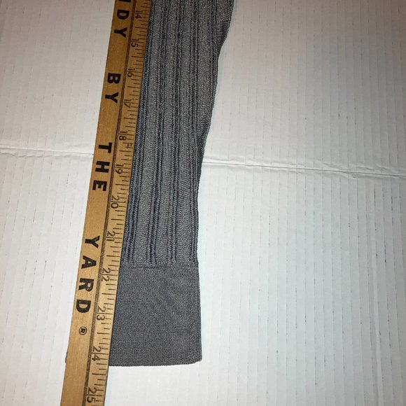 Jones New York Womens Gray Ribbed Cardigan Size OX - Picture 12 of 12